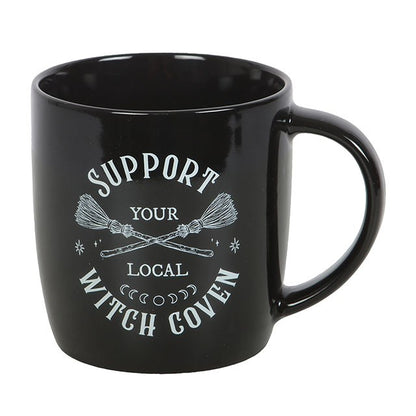 Gothic Gifts "Support Your Local Witch Coven" Cup