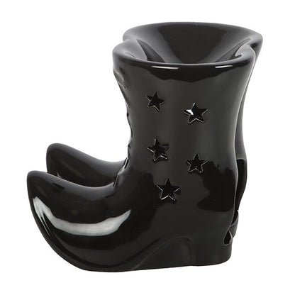 Gothic Gifts Witch Boots Oil Burner