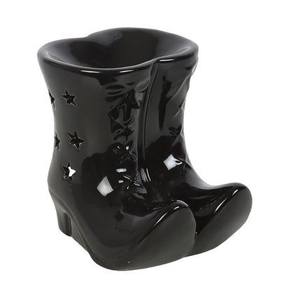 Gothic Gifts Witch Boots Oil Burner
