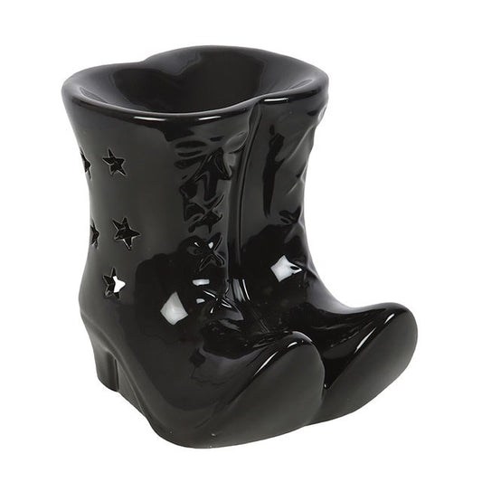 Gothic Gifts Witch Boots Oil Burner