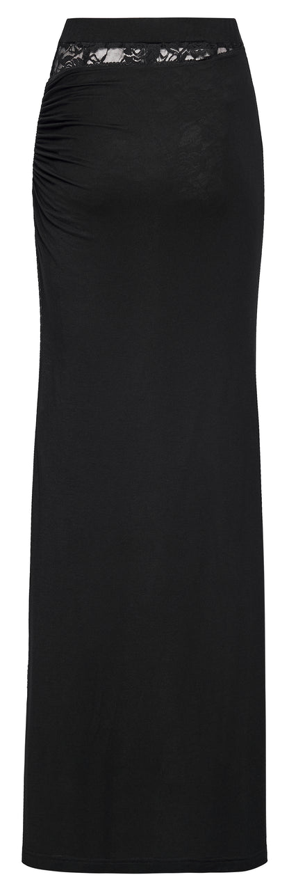 Punk Rave Rosalie lace skirt - back view