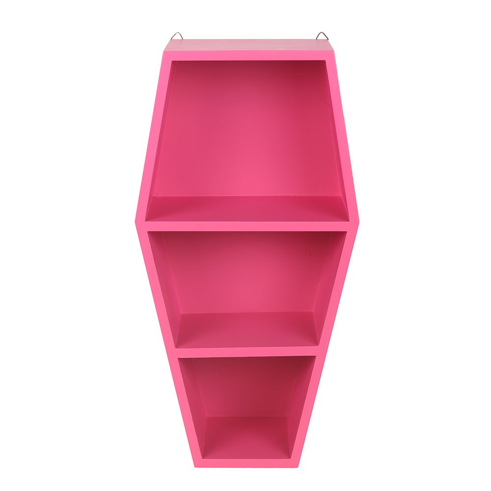 Gothic Gifts Hot Pink Coffin Display Shelf