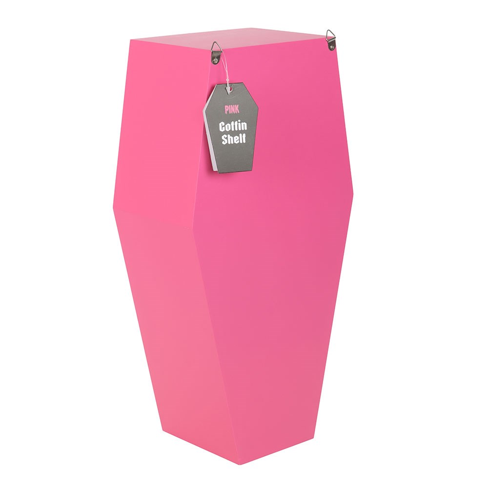 Gothic Gifts Hot Pink Coffin Display Shelf