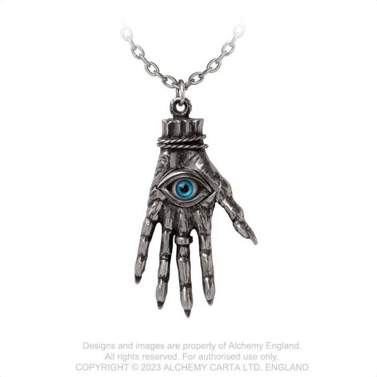 Alchemy Hand Of Glory Pewter Pendant - Kate's Clothing