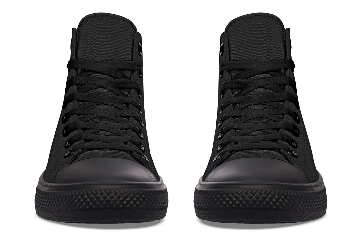 ANTIBrand – Black as Your Soul High Tops – All Black