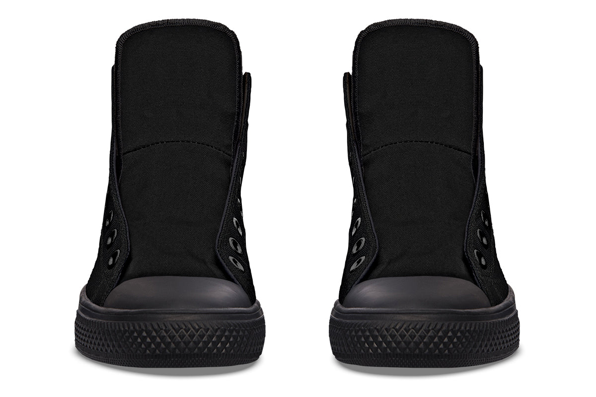 ANTIBrand – Black as Your Soul High Tops – All Black