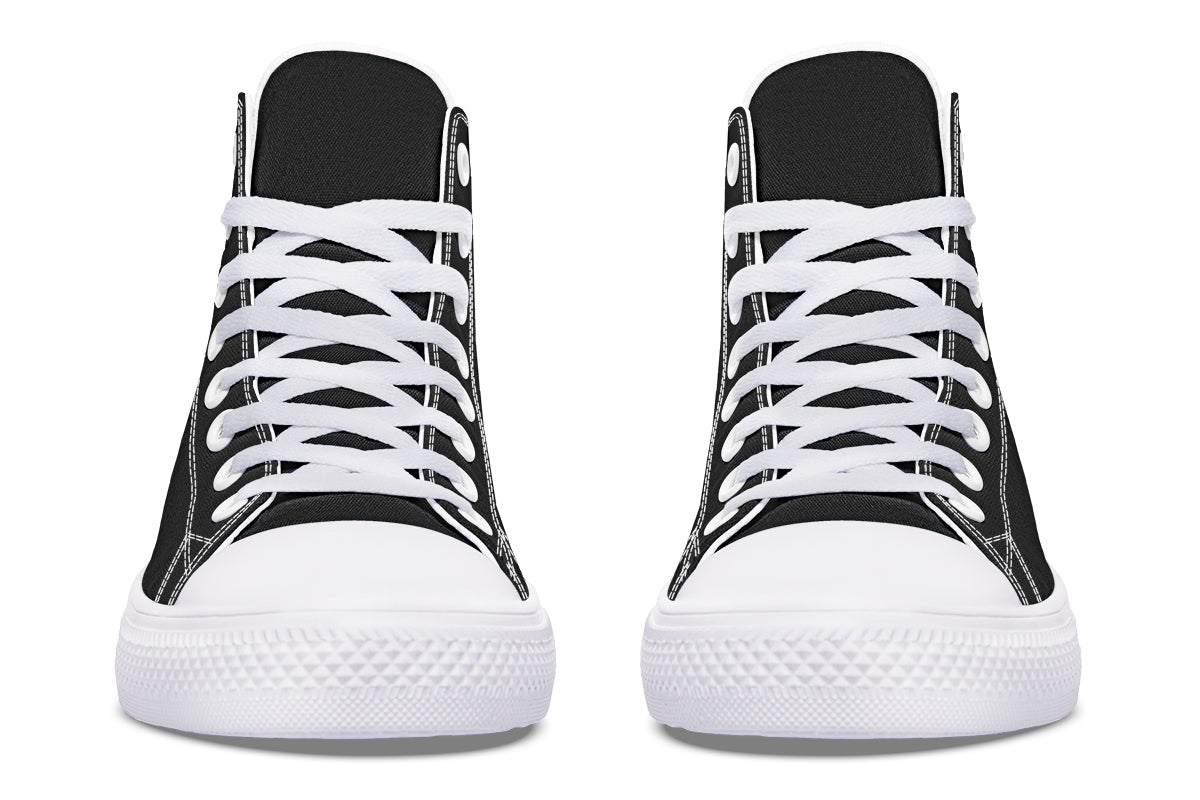 ANTIBrand – Black as Your Soul High Tops – All Black