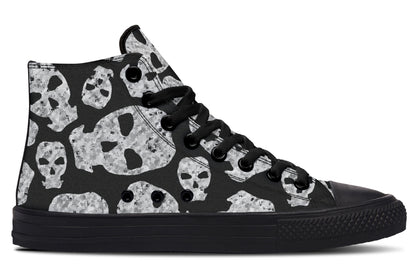 ANTIBrand – Ashes to Ashes High Tops – Skull Print