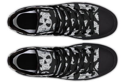 ANTIBrand – Ashes to Ashes High Tops – Skull Print