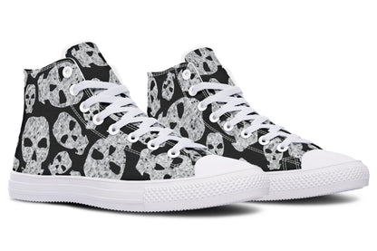 ANTIBrand – Ashes to Ashes High Tops – Skull Print