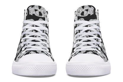 ANTIBrand – Ashes to Ashes High Tops – Skull Print