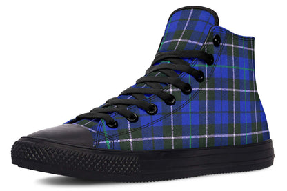 Blue Tartan High Tops – ANTIBrand