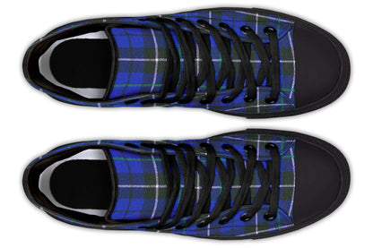 Blue Tartan High Tops – ANTIBrand
