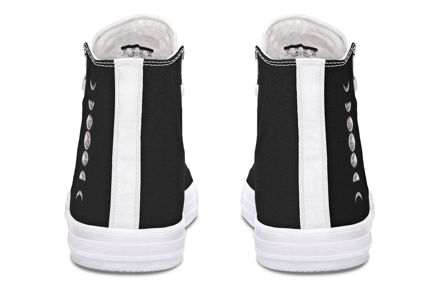 ANTIBrand – Moon Phases High Tops – Black
