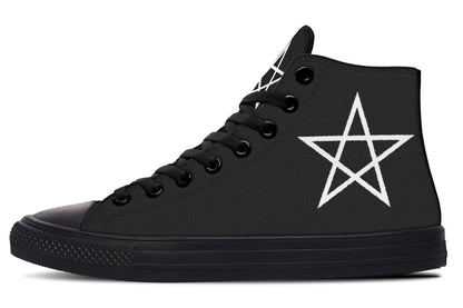 ANTIBrand – Pentagram Protection High Tops – Black