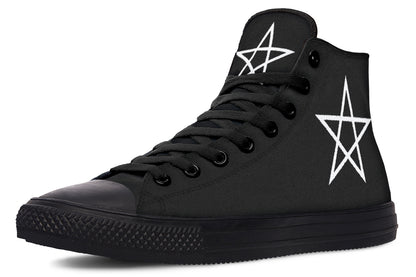 ANTIBrand – Pentagram Protection High Tops – Black