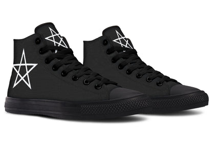 ANTIBrand – Pentagram Protection High Tops – Black
