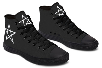 ANTIBrand – Pentagram Protection High Tops – Black