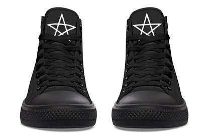 ANTIBrand – Pentagram Protection High Tops – Black
