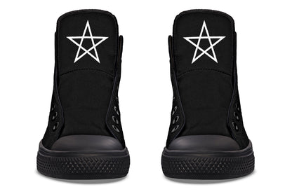 ANTIBrand – Pentagram Protection High Tops – Black