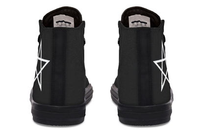 ANTIBrand – Pentagram Protection High Tops – Black