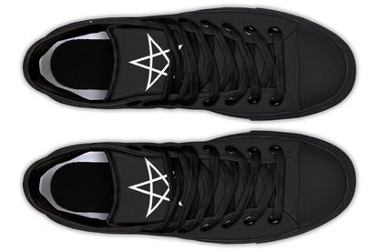 ANTIBrand – Pentagram Protection High Tops – Black