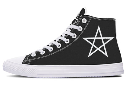 ANTIBrand – Pentagram Protection High Tops – Black