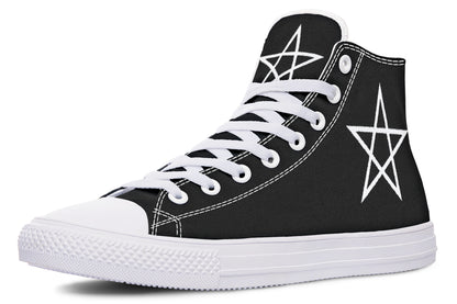 ANTIBrand – Pentagram Protection High Tops – Black