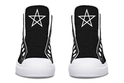 ANTIBrand – Pentagram Protection High Tops – Black