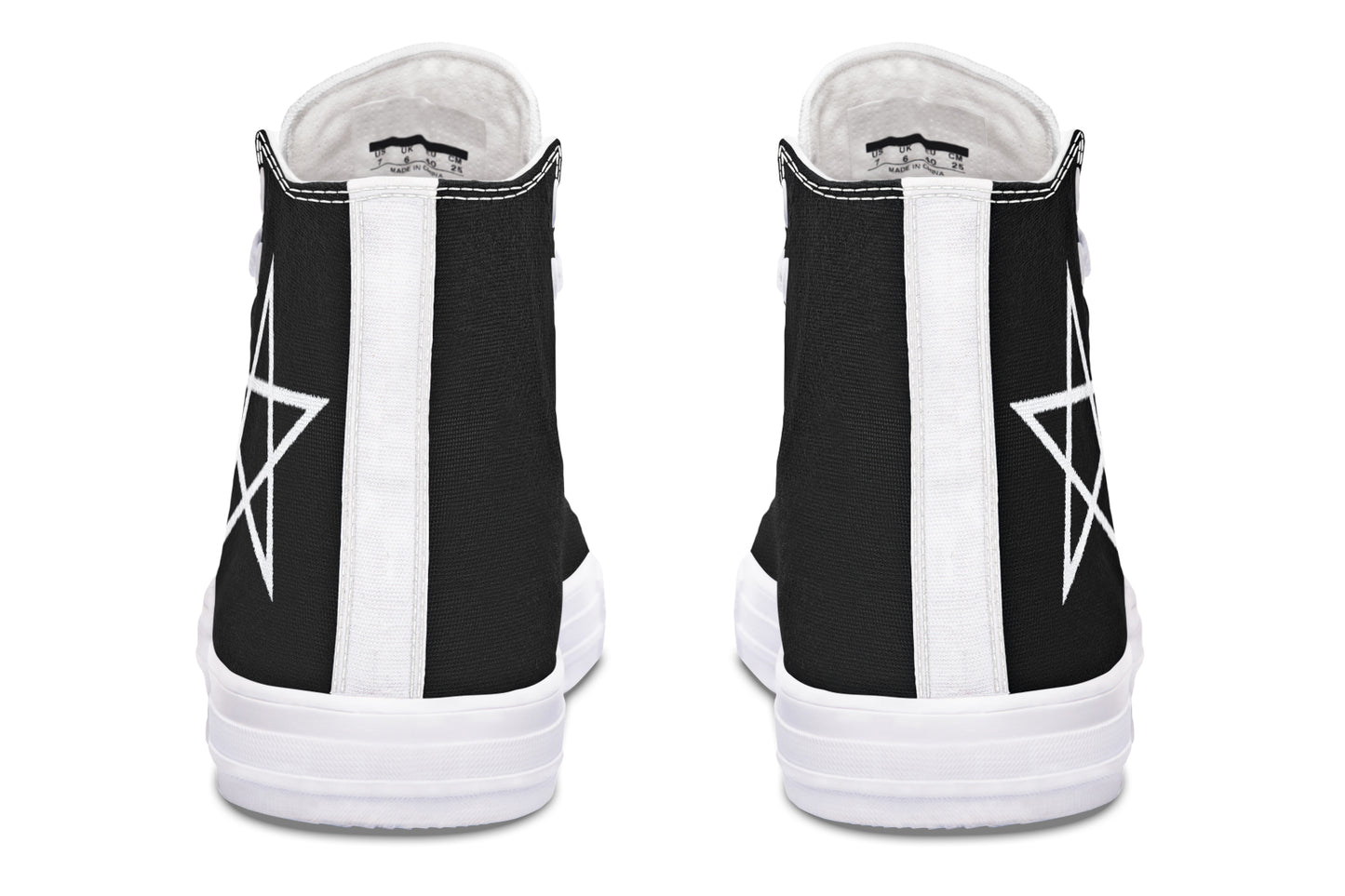 ANTIBrand – Pentagram Protection High Tops – Black