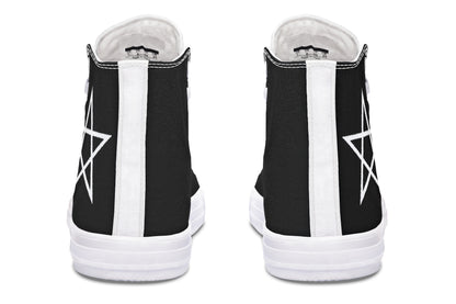 ANTIBrand – Pentagram Protection High Tops – Black