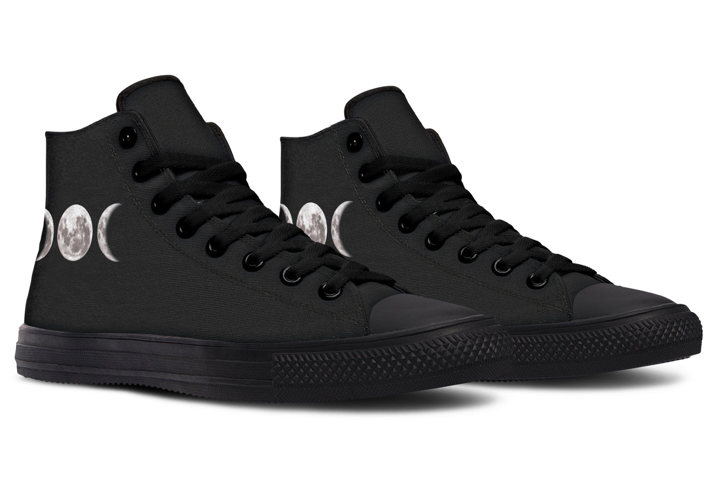ANTIBrand – Triple Goddess Moon Phases High Tops – Black