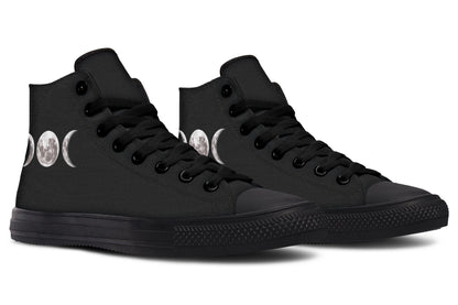 ANTIBrand – Triple Goddess Moon Phases High Tops – Black