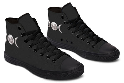 ANTIBrand – Triple Goddess Moon Phases High Tops – Black