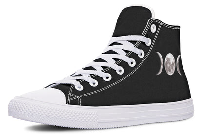 ANTIBrand – Triple Goddess Moon Phases High Tops – Black