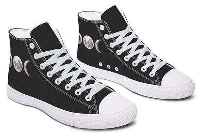 ANTIBrand – Triple Goddess Moon Phases High Tops – Black