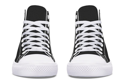 ANTIBrand – Triple Goddess Moon Phases High Tops – Black