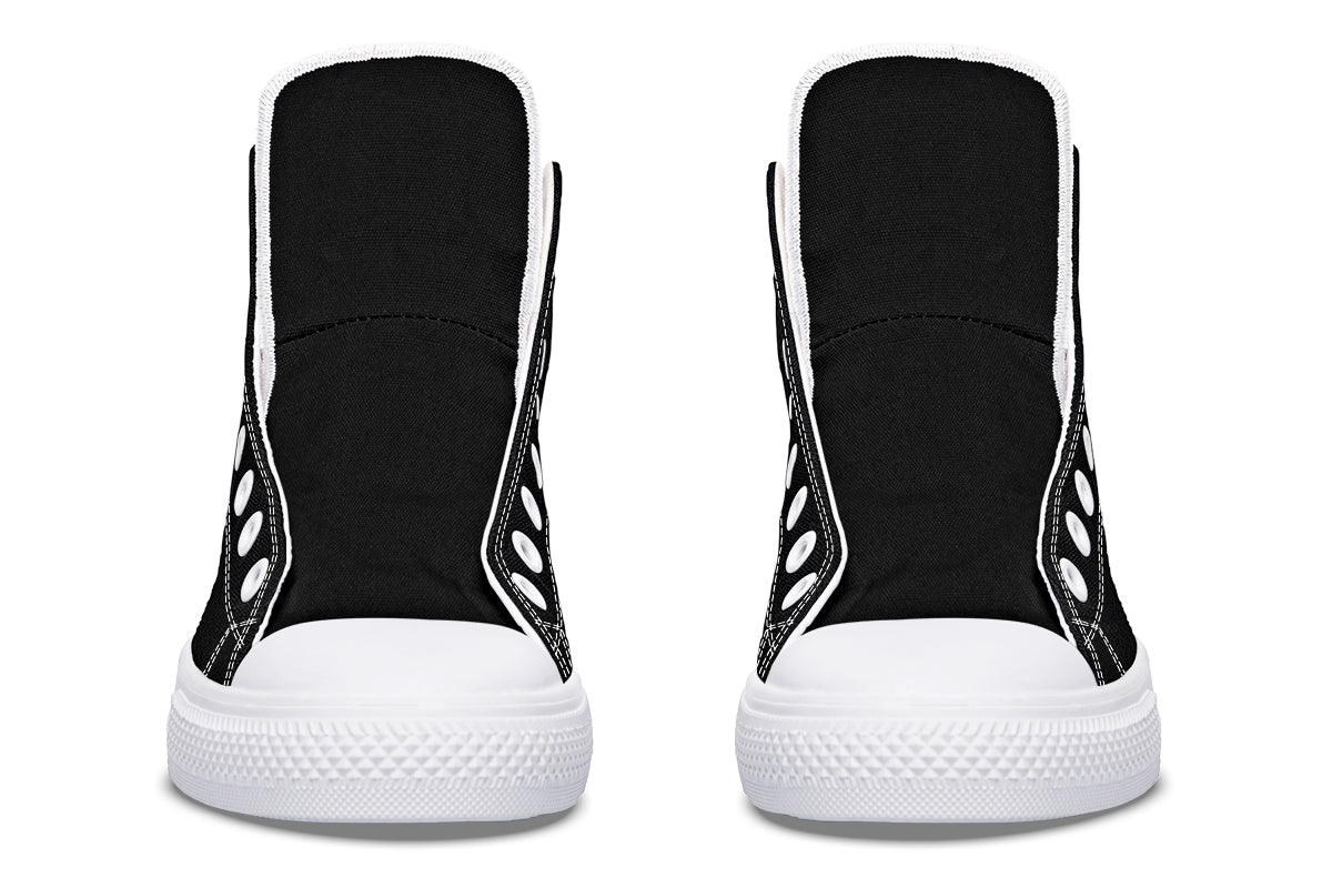 ANTIBrand – Triple Goddess Moon Phases High Tops – Black