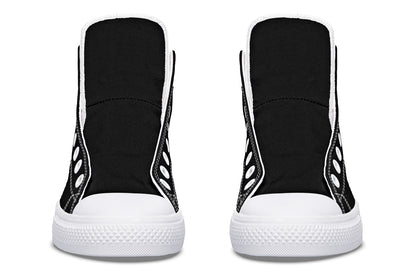 ANTIBrand – Triple Goddess Moon Phases High Tops – Black