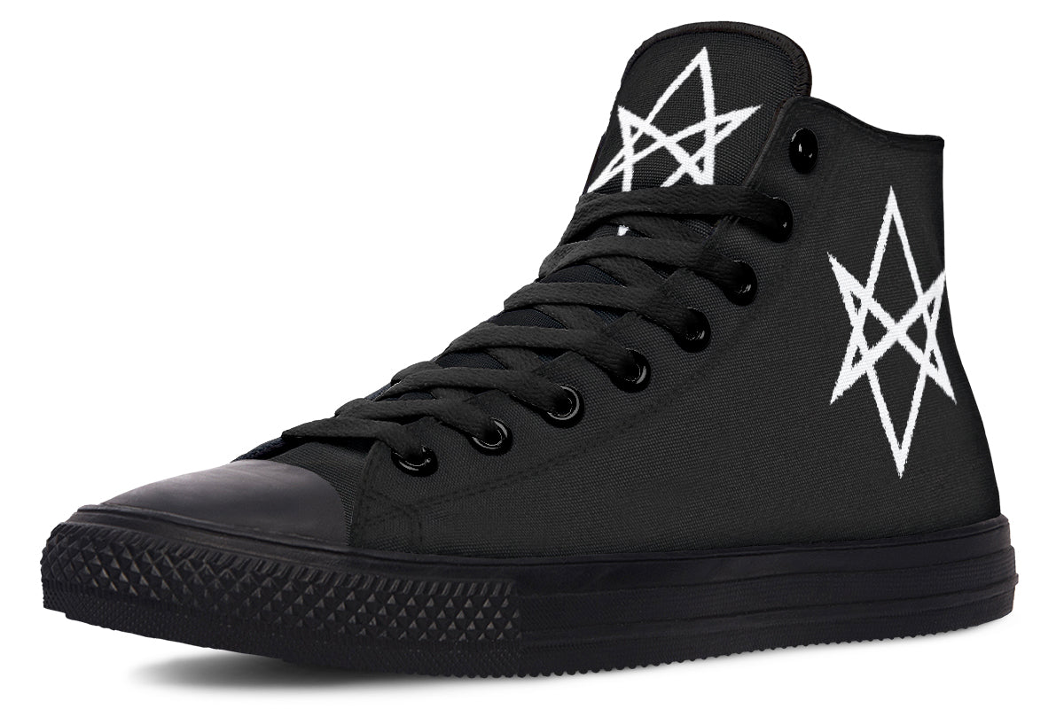 ANTIBrand – Unicursal Hexagram High Tops