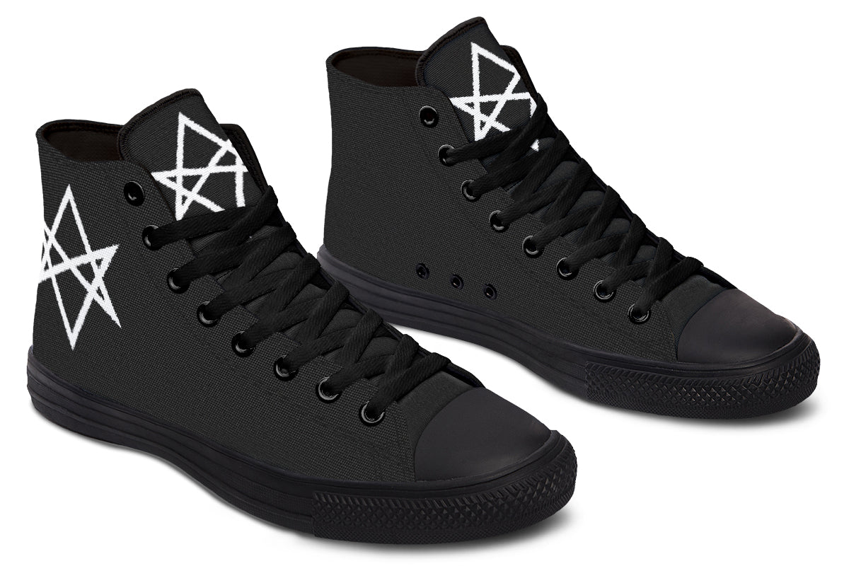 ANTIBrand – Unicursal Hexagram High Tops