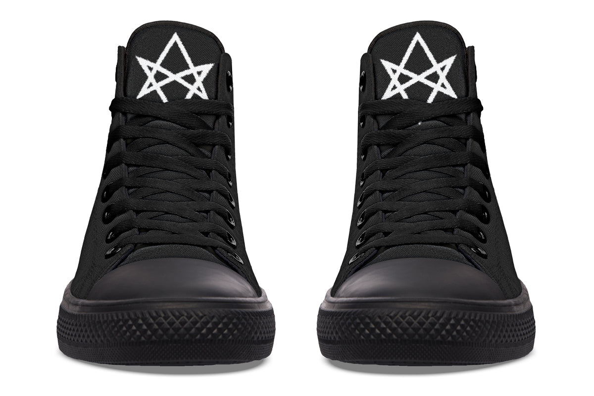 ANTIBrand – Unicursal Hexagram High Tops