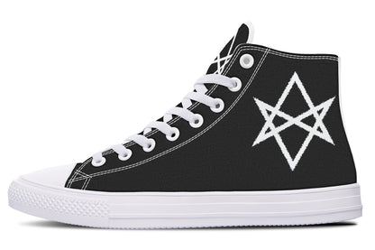 ANTIBrand – Unicursal Hexagram High Tops