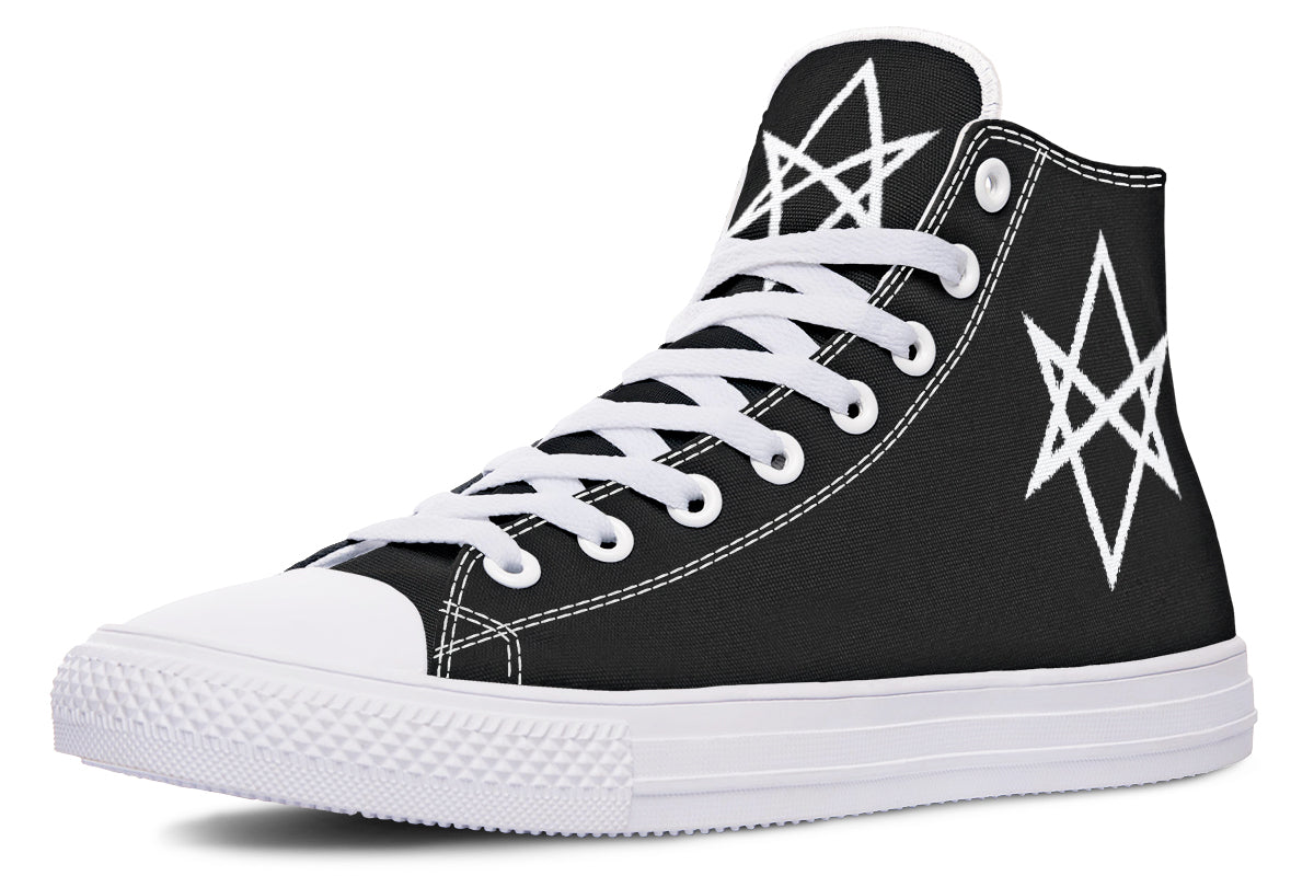 ANTIBrand – Unicursal Hexagram High Tops