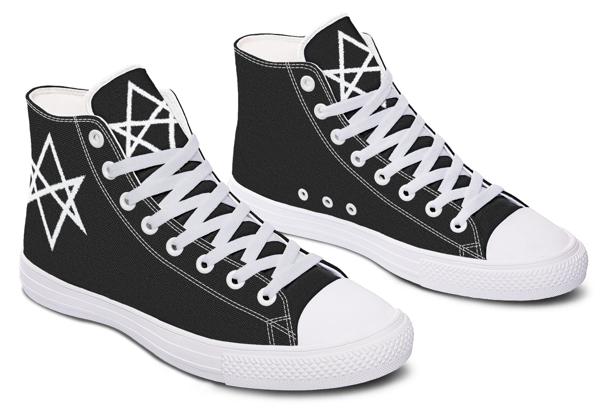 ANTIBrand – Unicursal Hexagram High Tops