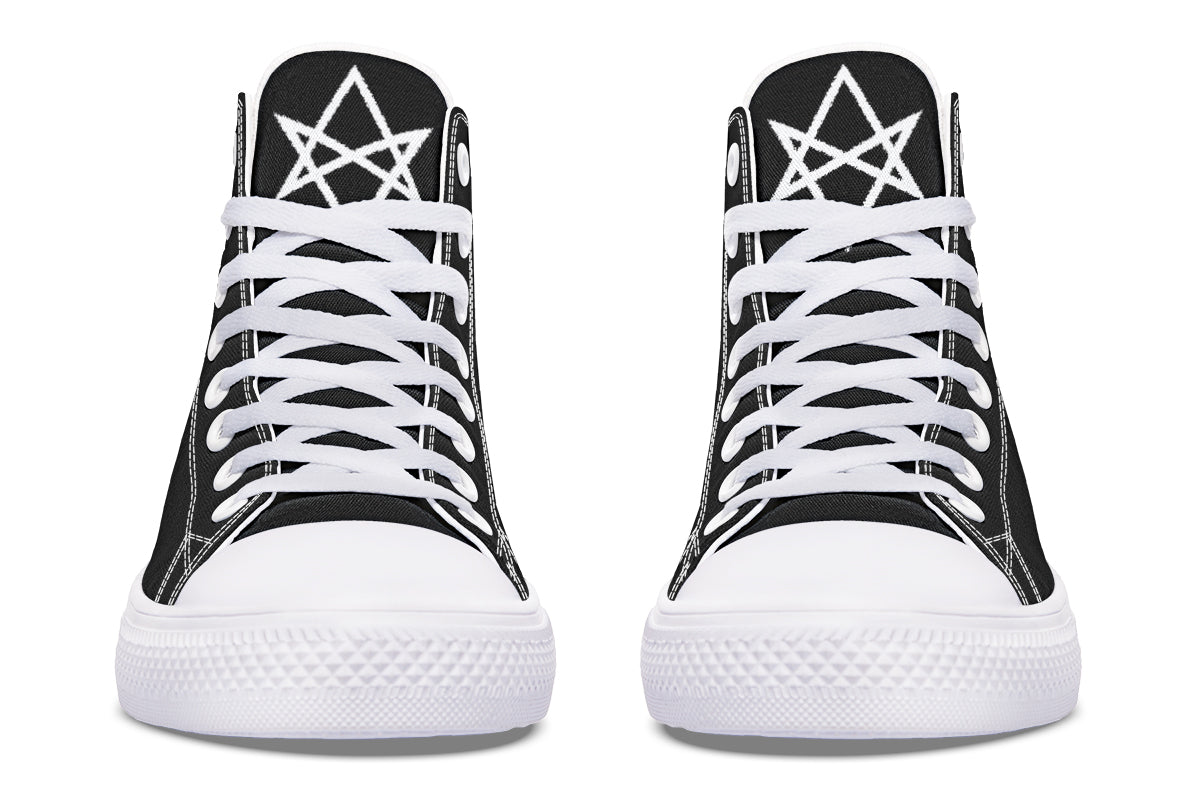 ANTIBrand – Unicursal Hexagram High Tops