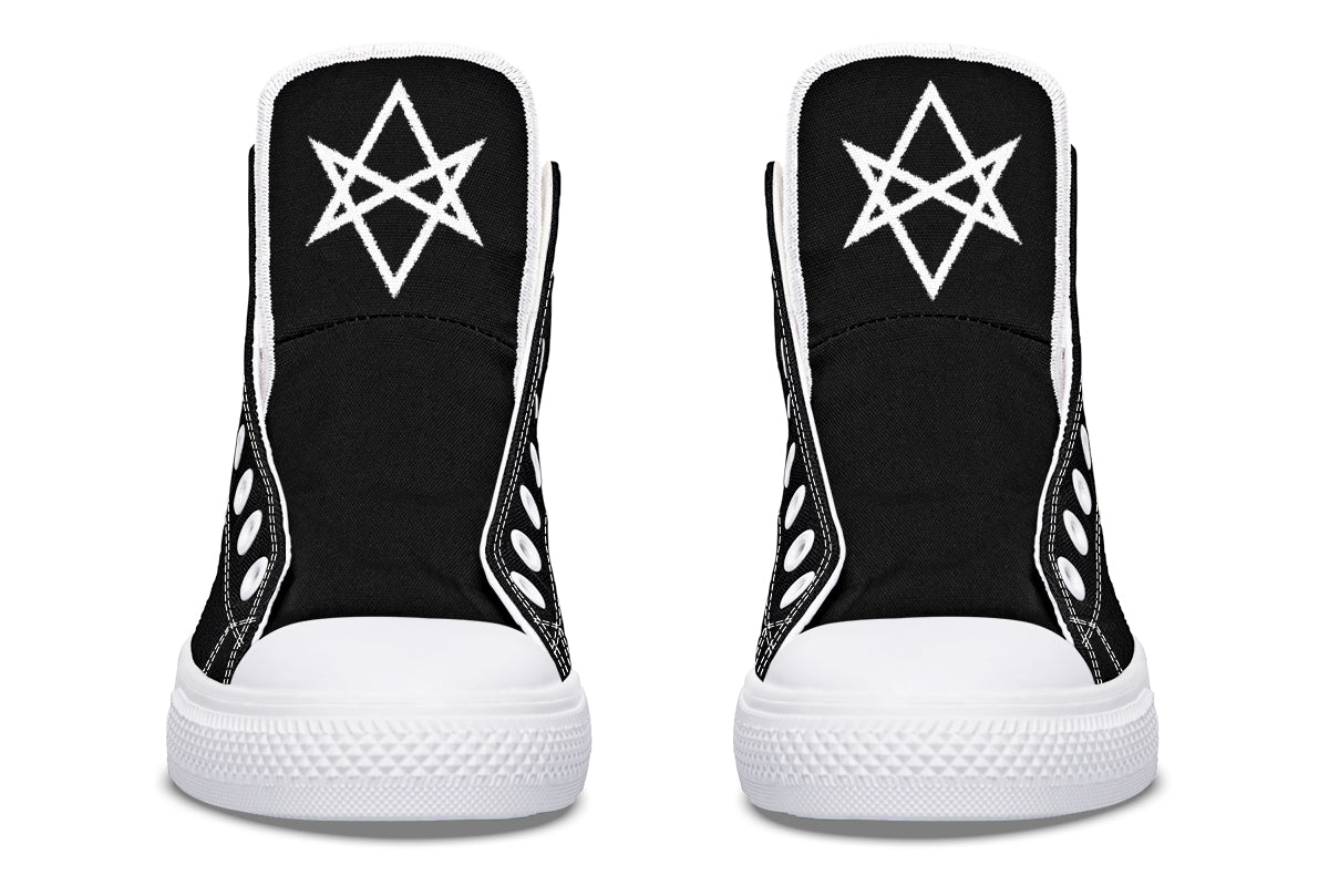 ANTIBrand – Unicursal Hexagram High Tops
