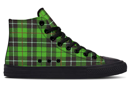 Green Tartan High Tops – ANTIBrand