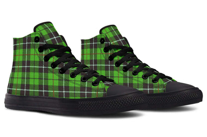 Green Tartan High Tops – ANTIBrand