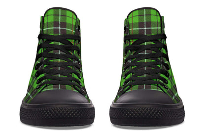 Green Tartan High Tops – ANTIBrand
